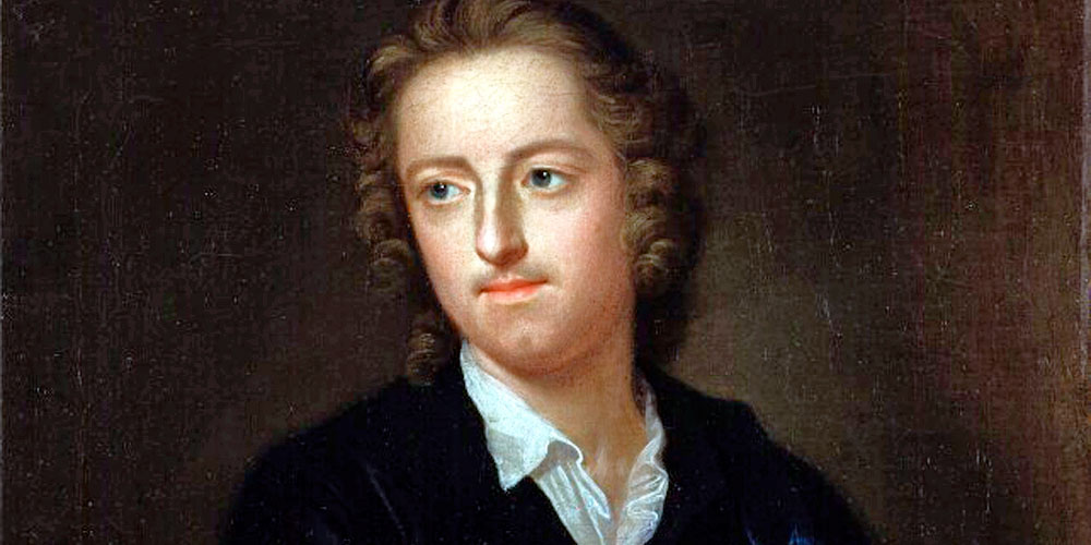A portrait painting of Thomas Gray